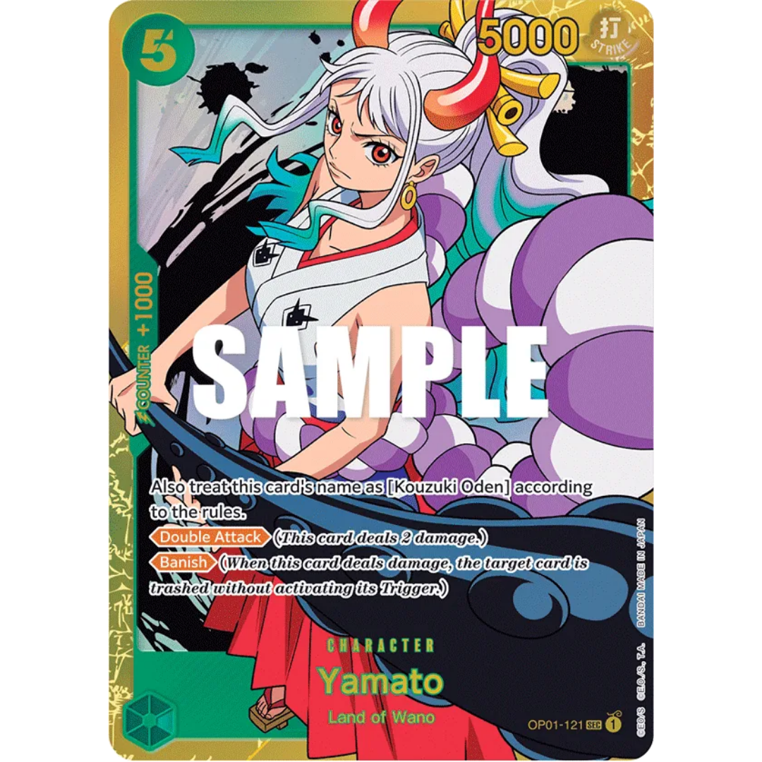 Yamato (OP01-121) - Romance Dawn Foil