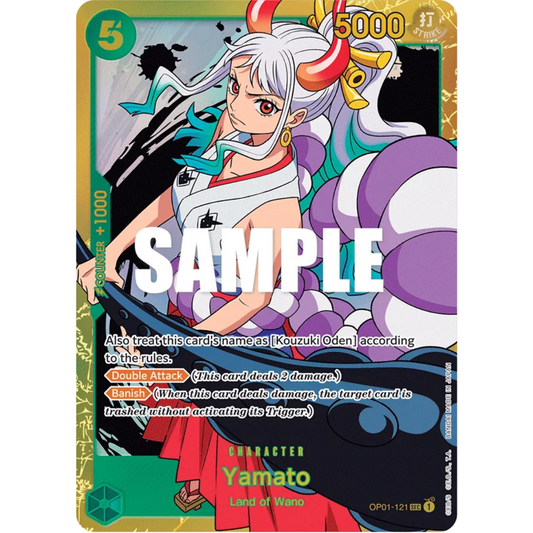 Yamato (OP01-121) - Romance Dawn Foil