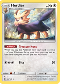 Herdier 104  SM Base Set - Uncommon