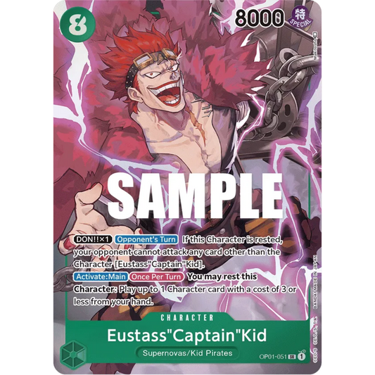 Eustass"Captain"Kid (Parallel) (OP01-051) - Romance Dawn Foil