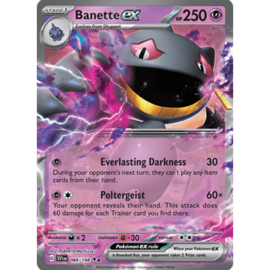 Banette ex (088/198) [Scarlet & Violet: Base Set]