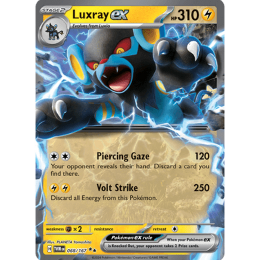 Luxray ex (068/167) [Scarlet & Violet: Twilight Masquerade]