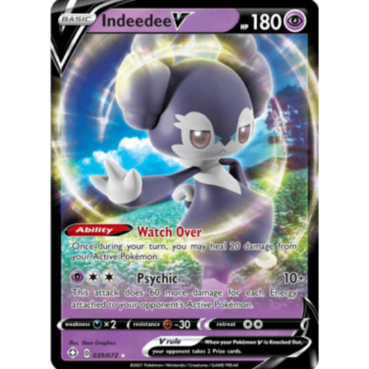 Indeedee V (039/072) [Sword & Shield: Shining Fates]