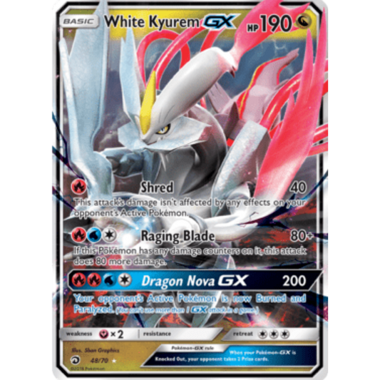 White Kyurem GX (48/70) [Sun & Moon: Dragon Majesty]