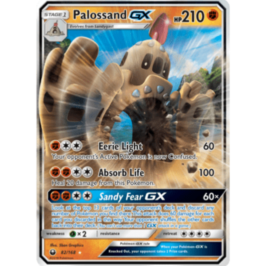 Palossand GX (82/168) [Sun & Moon: Celestial Storm]