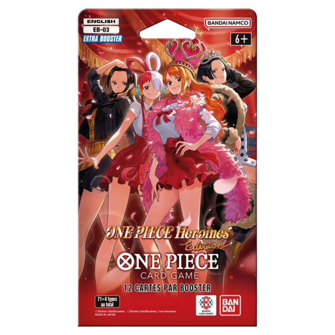 Extra Booster: One Piece Heroines Edition Sleeved Booster Pack