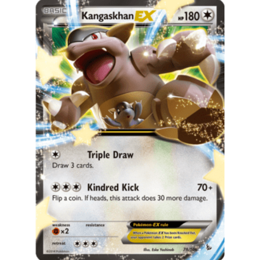 Kangaskhan EX 078/106  - Holofoil XY  Flashfire - Ultra Rare