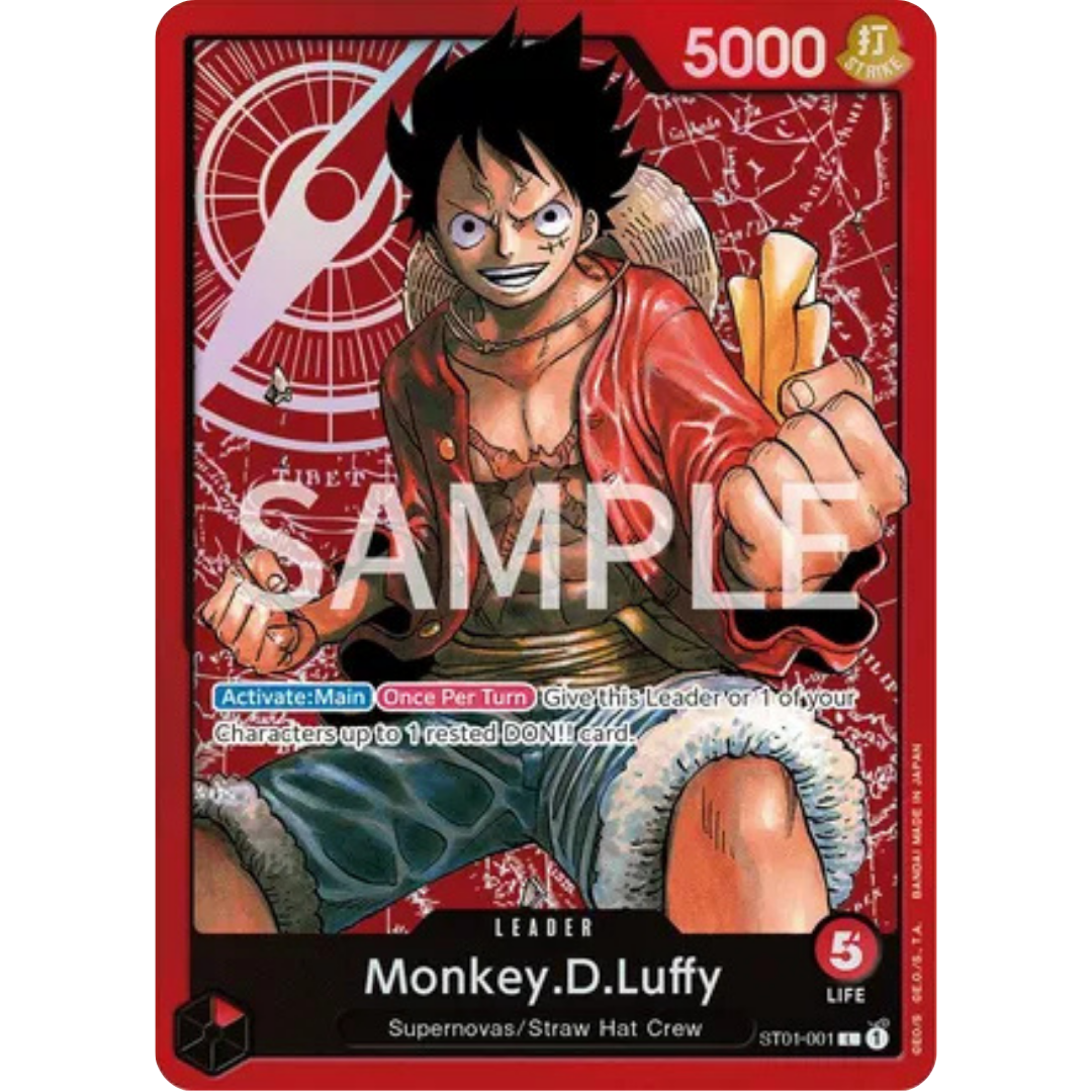 Monkey.D.Luffy (ST01-001) - Revision Pack Cards Foil