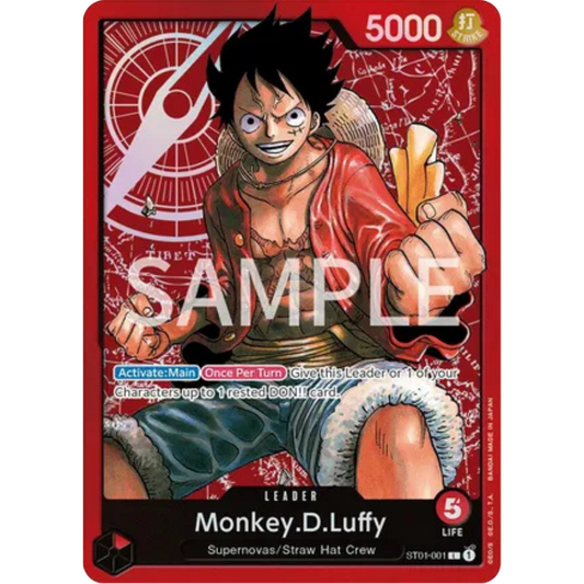 Monkey.D.Luffy (ST01-001) - Revision Pack Cards Foil