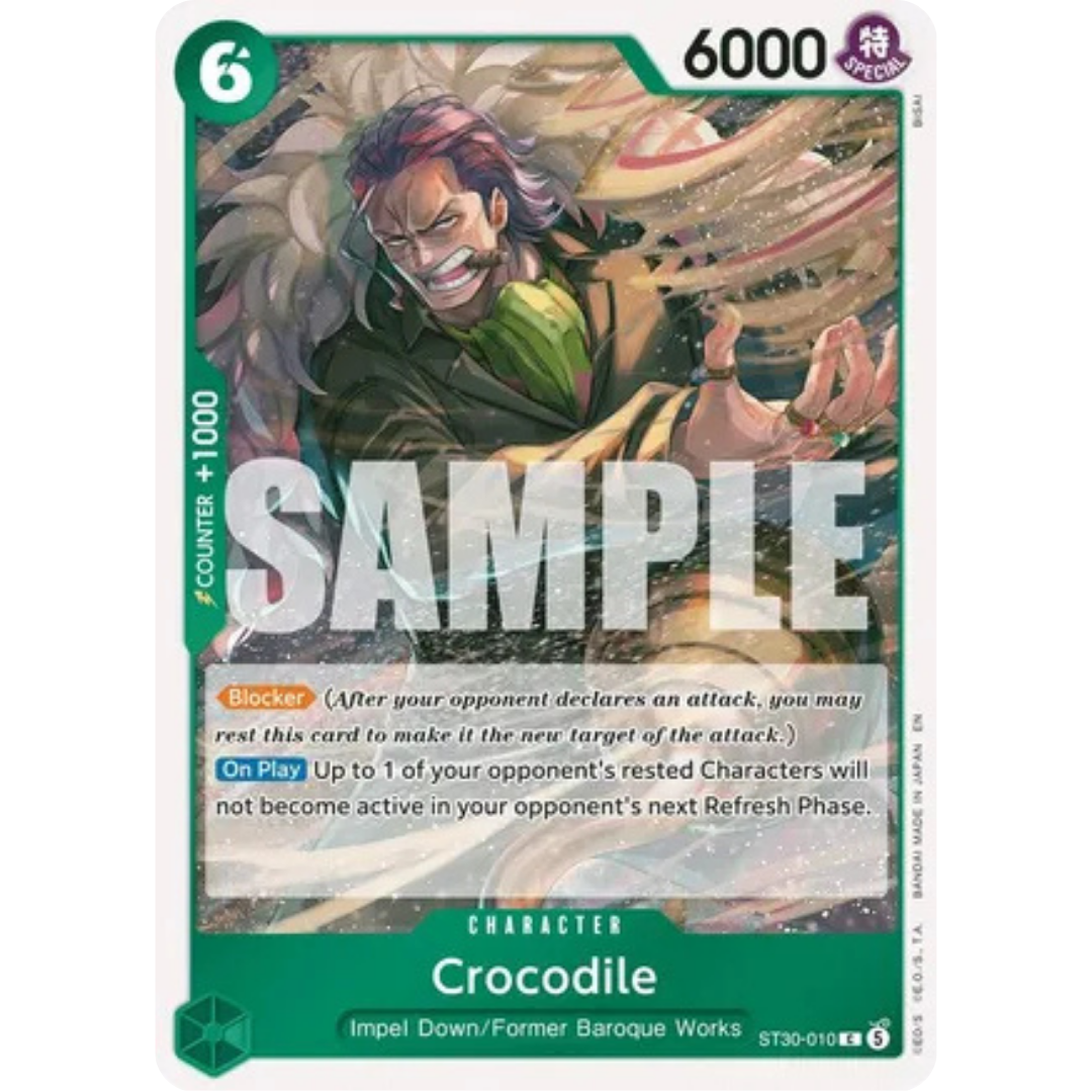 Crocodile (ST30-010) - Starter Deck EX: Luffy & Ace
