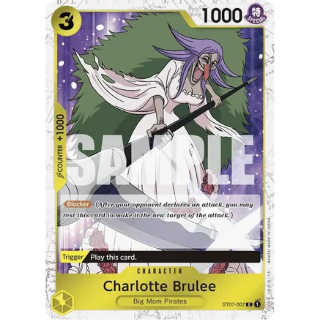 Charlotte Brulee (Jolly Roger Foil) (ST07-007) - Premium Booster -The Best- Foil