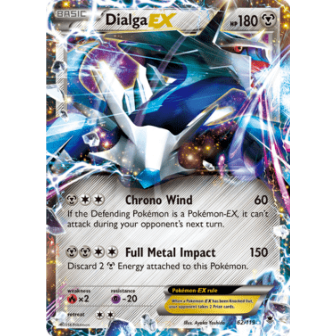 Dialga EX 062  - Holofoil XY  Phantom Forces - Ultra Rare