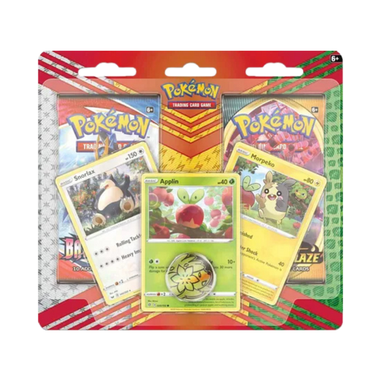 2 Pack Blister [Snorlax, Morpeko & Applin Cards]