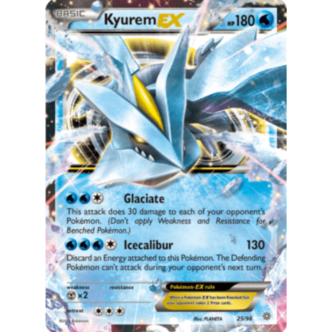 Kyurem EX 025  - Holofoil XY  Ancient Origins - Ultra Rare