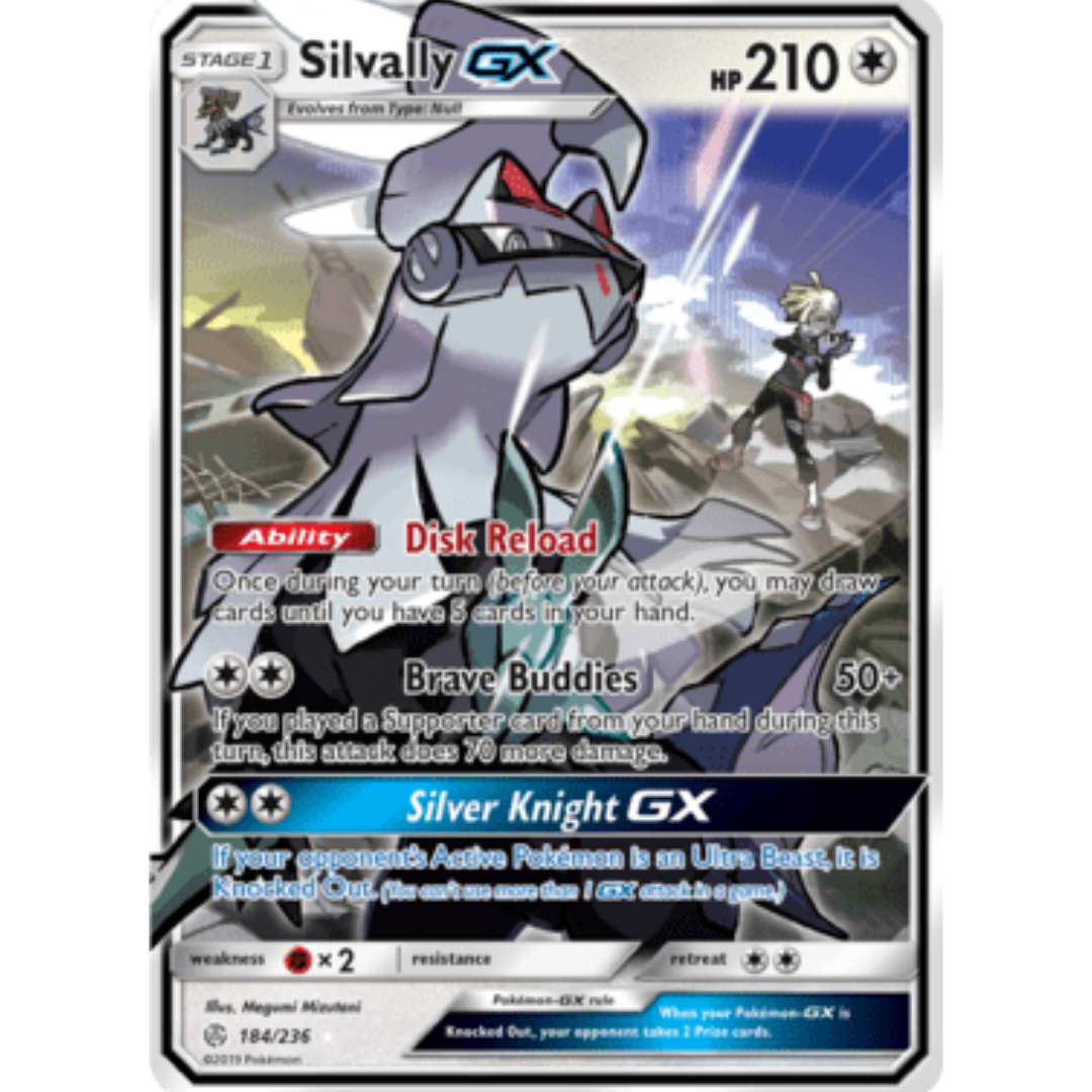 Silvally GX 184/236  - Holofoil SM  Cosmic Eclipse - Ultra Rare