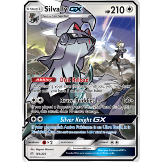 Silvally GX 184/236  - Holofoil SM  Cosmic Eclipse - Ultra Rare