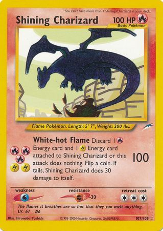 Shining Charizard  Neo Destiny - Secret Rare