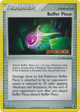 Buffer Piece/101  - Reverse Holofoil Dragon Frontiers - Uncommon