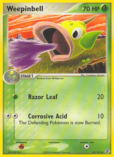 Weepinbell  FireRed & LeafGreen - Uncommon