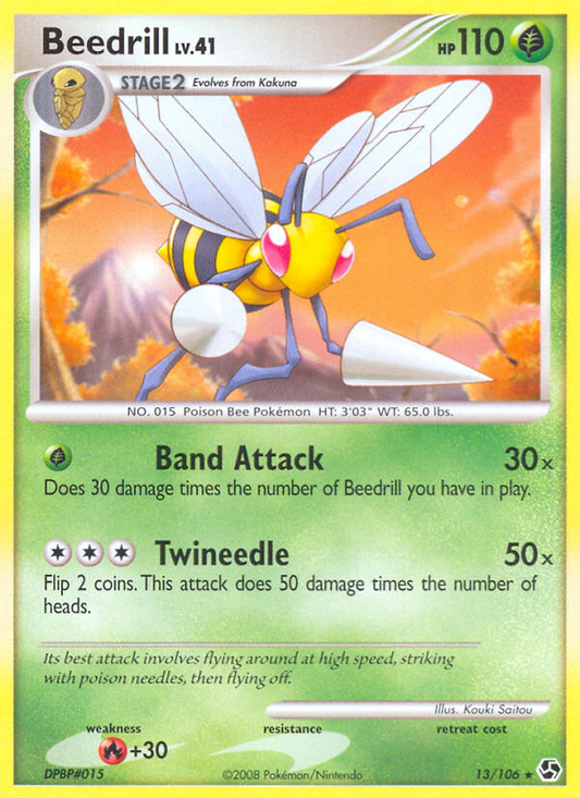 Beedrill  Great Encounters - Rare