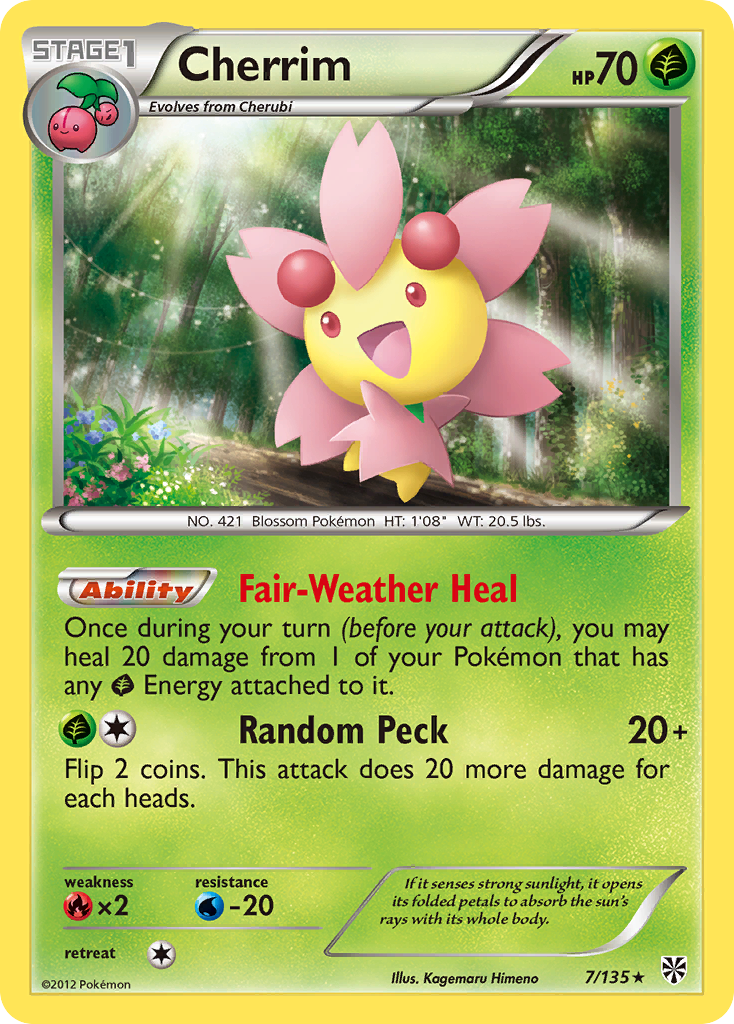 Cherrim  Plasma Storm - Rare