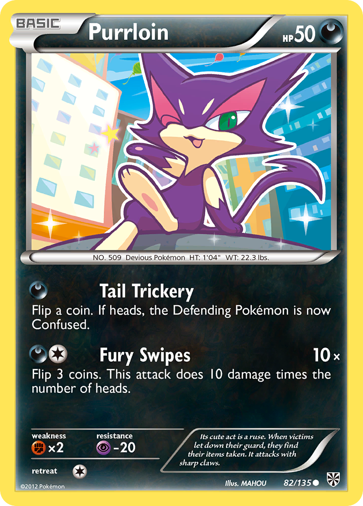 Purrloin (82)  Plasma Storm - Common