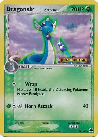 Dragonair (Delta Species)/101  - Reverse Holofoil Dragon Frontiers - Uncommon