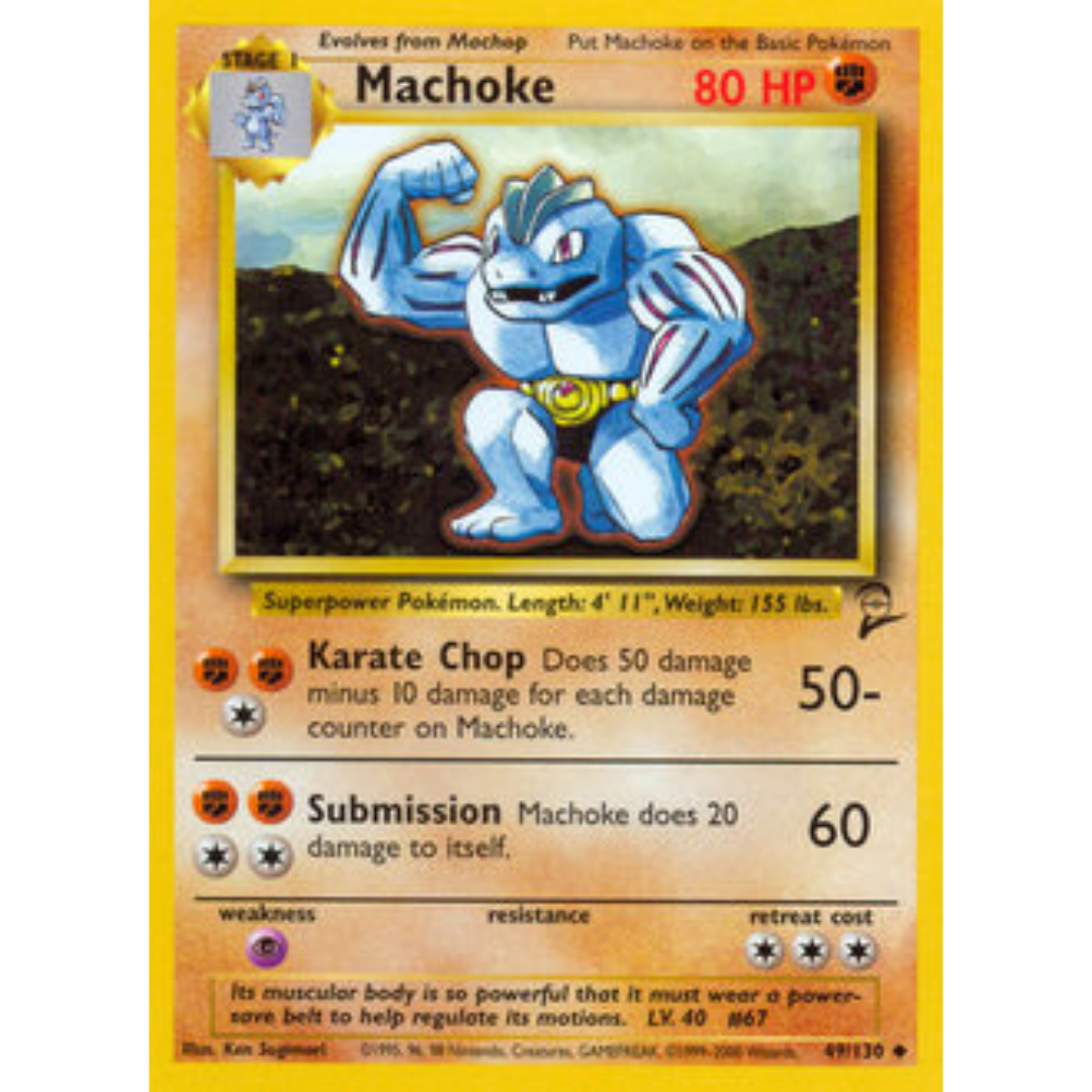 Machoke 049  Base Set 2 - Uncommon