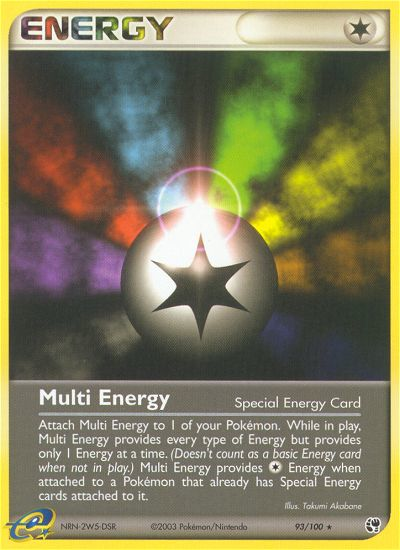 Multi Energy/100  Sandstorm - Rare