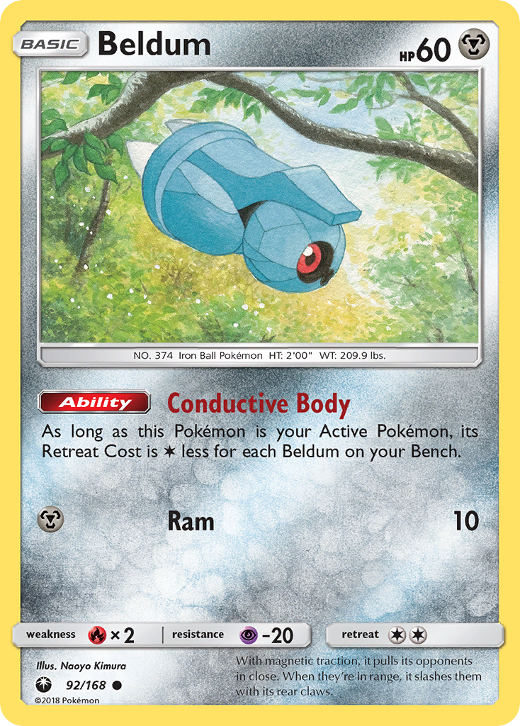 Beldum (92) 092  SM  Celestial Storm - Common