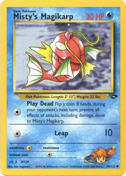 Misty's Magikarp 088  - Unlimited Gym Challenge - Common