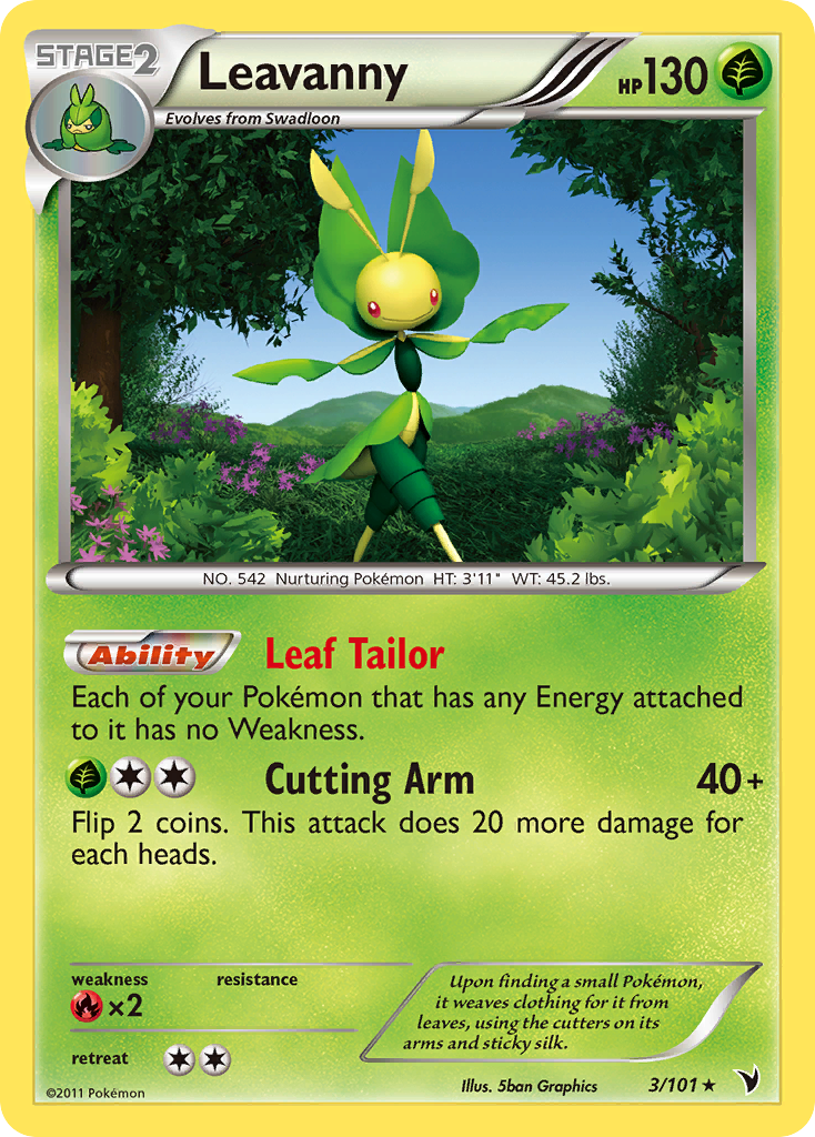 Leavanny  - Holofoil Noble Victories - Holo Rare