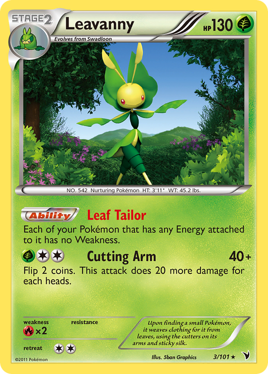 Leavanny  - Holofoil Noble Victories - Holo Rare