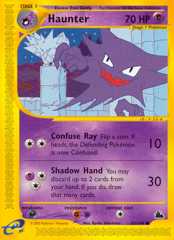 Haunter  Skyridge - Common