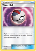 Timer Ball 134  SM Base Set - Uncommon