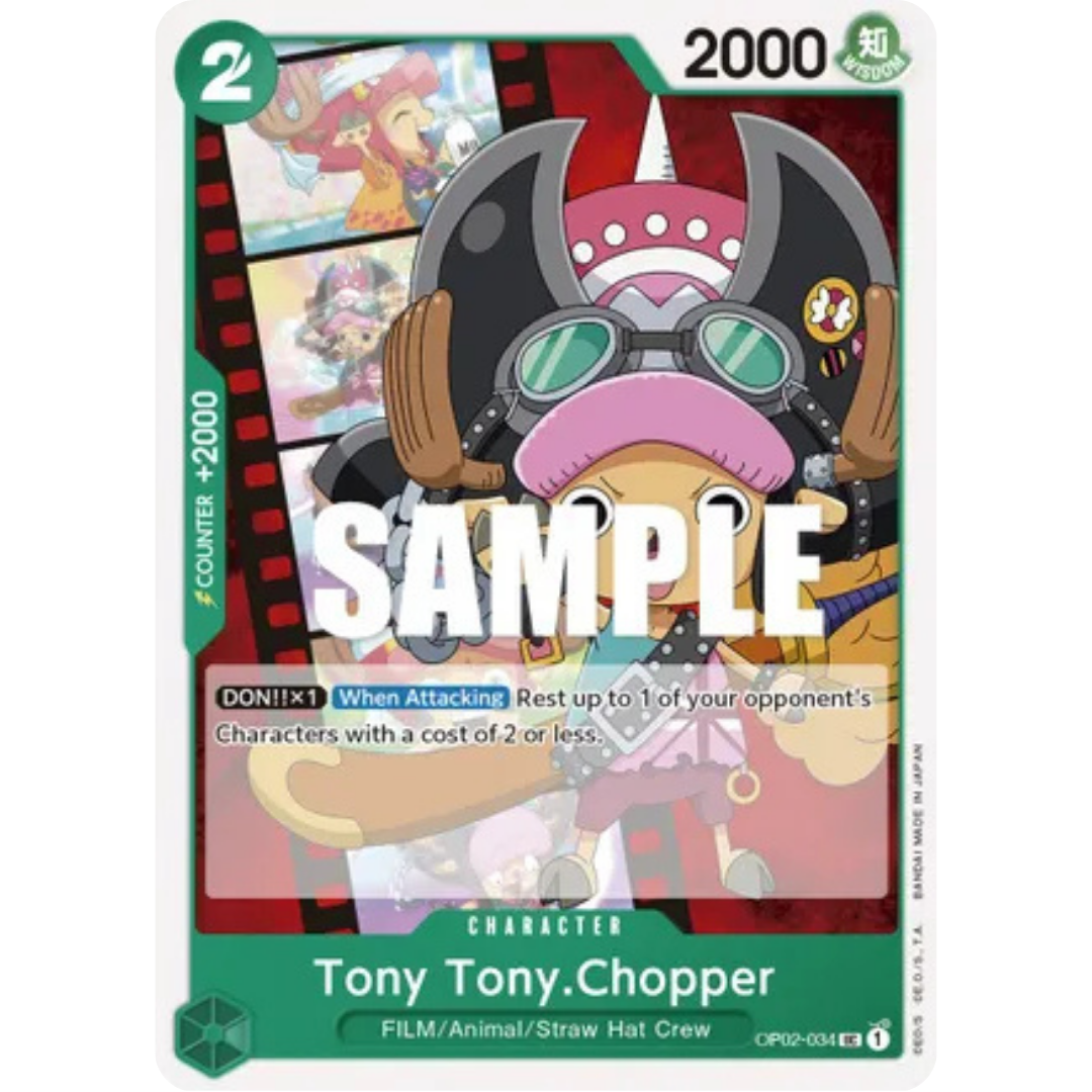 Tony Tony.Chopper (OP02-034) - Paramount War