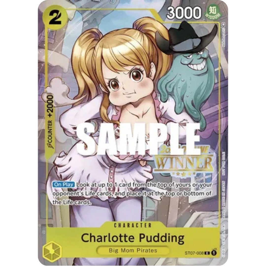 Charlotte Pudding (Offline Regional 2023) [Winner] (ST07-008) - One Piece Promotion Cards Foil
