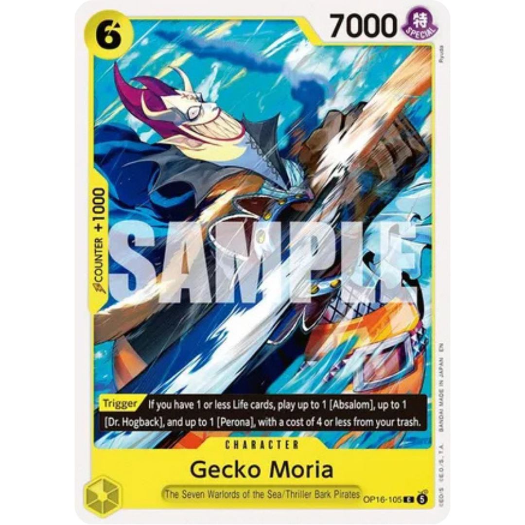 Gecko Moria (OP16-105) - The Time of Battle