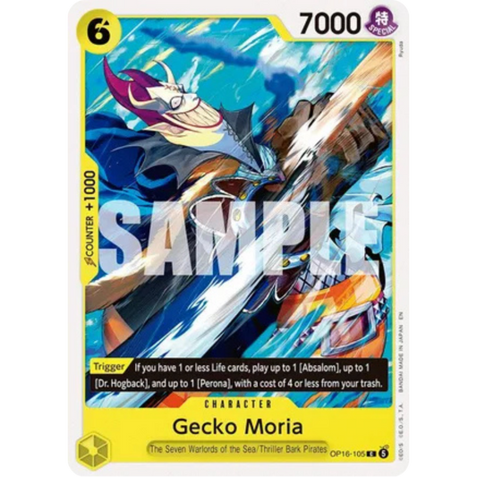 Gecko Moria (OP16-105) - The Time of Battle