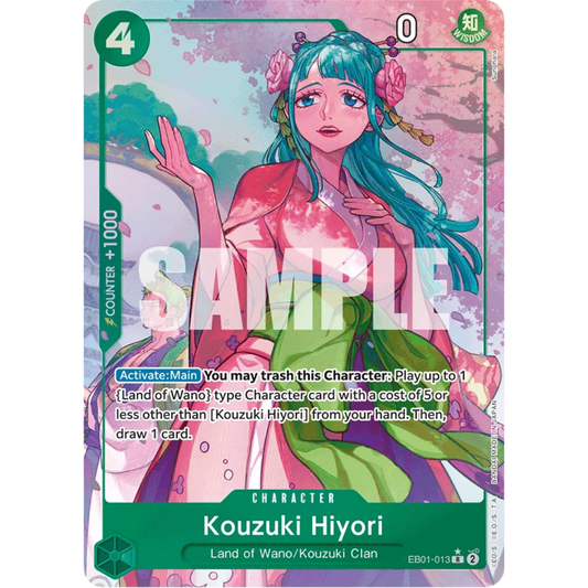 Kouzuki Hiyori (Alternate Art) (EB01-013) - Extra Booster: Memorial Collection Foil