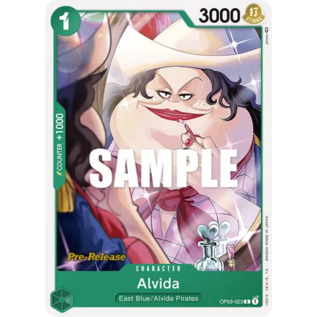 Alvida (OP03-023) - Pillars of Strength Pre-Release Cards