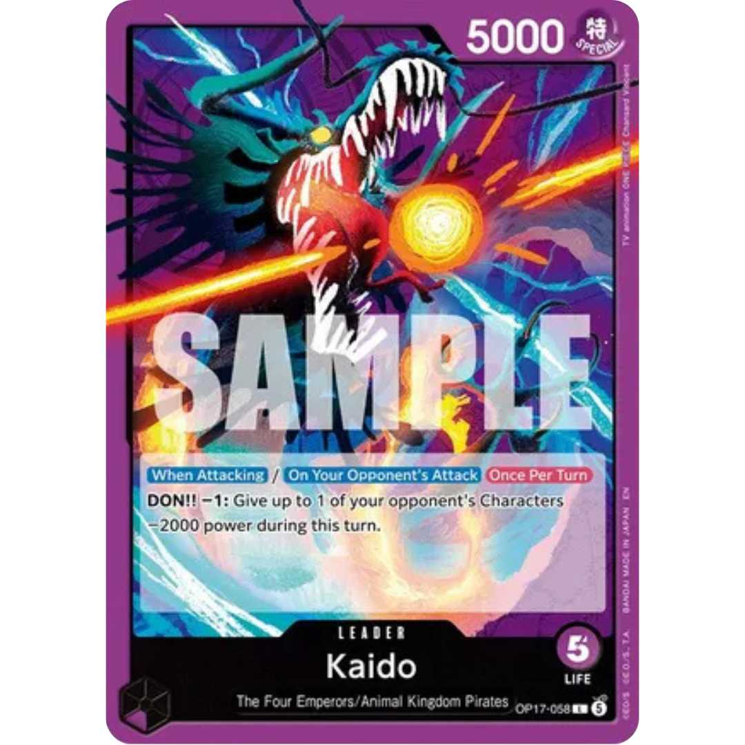 Kaido (058) (OP17-058) - The World's Strongest Warriors
