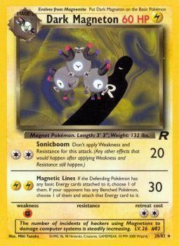 Dark Magneton (28) 028  - Unlimited Team Rocket - Rare