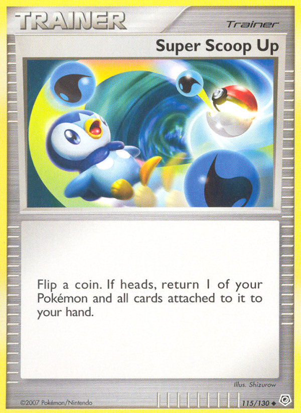 Super Scoop Up 115  Diamond and Pearl - Uncommon