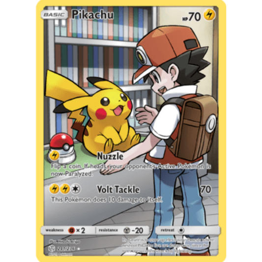 Pikachu (Secret) 241/236  - Holofoil SM  Cosmic Eclipse - Secret Rare