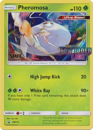 Pheromosa - SM115 (Prerelease) [Staff]  - Holofoil SM Promos - Promo