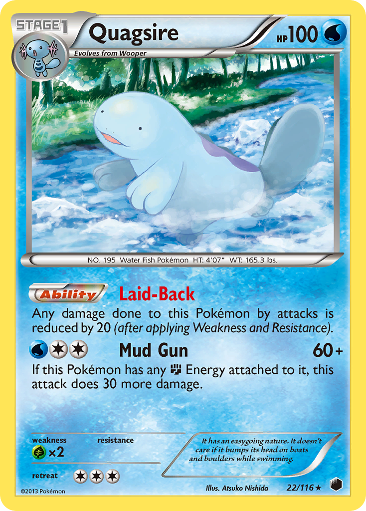 Quagsire  Plasma Freeze - Rare