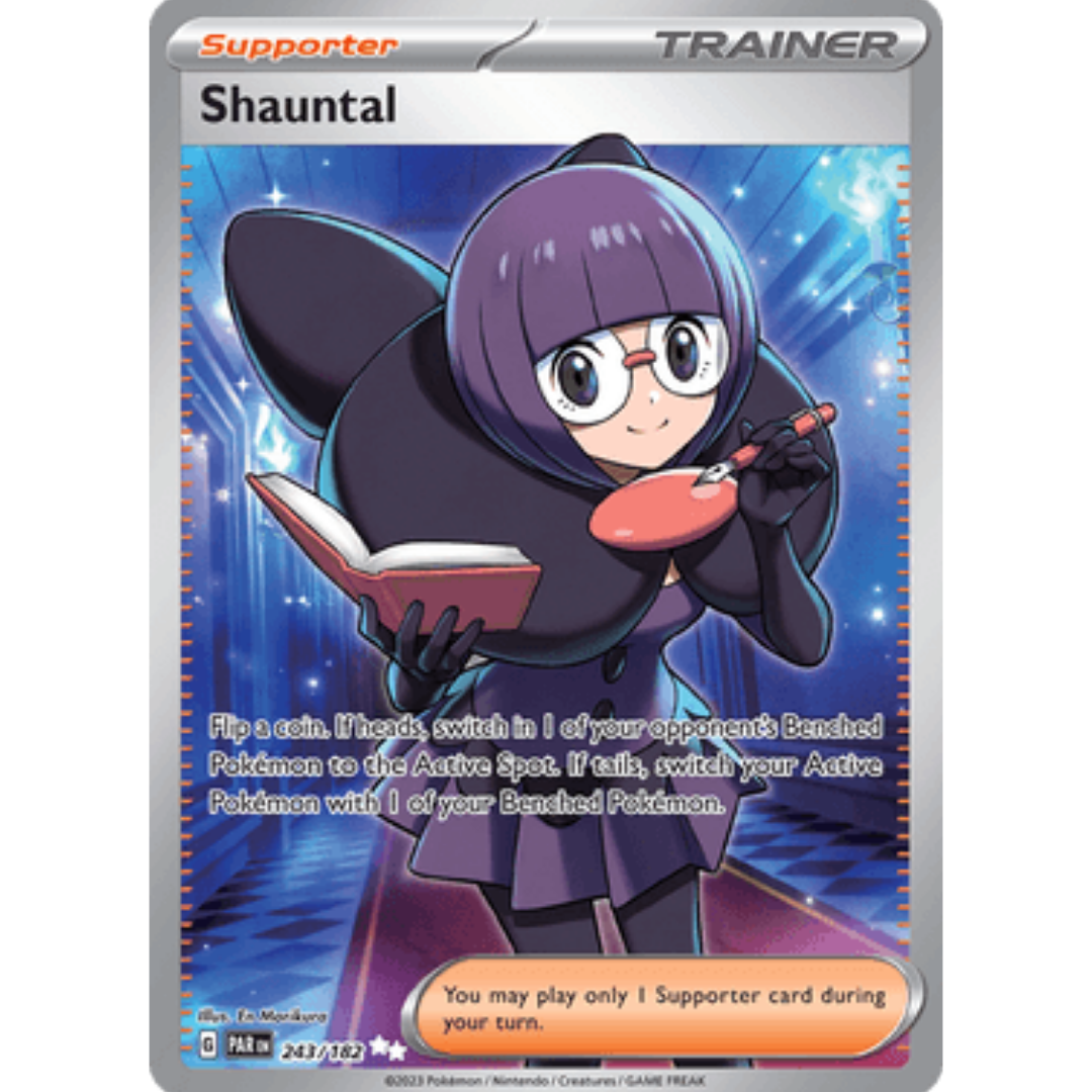 Shauntal 243/182  - Holofoil SV04 Paradox Rift - Ultra Rare