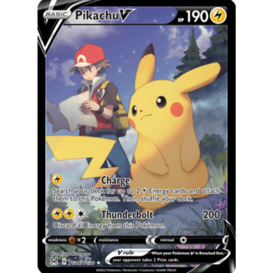 Pikachu V (TG16/TG30) [Sword & Shield: Lost Origin]