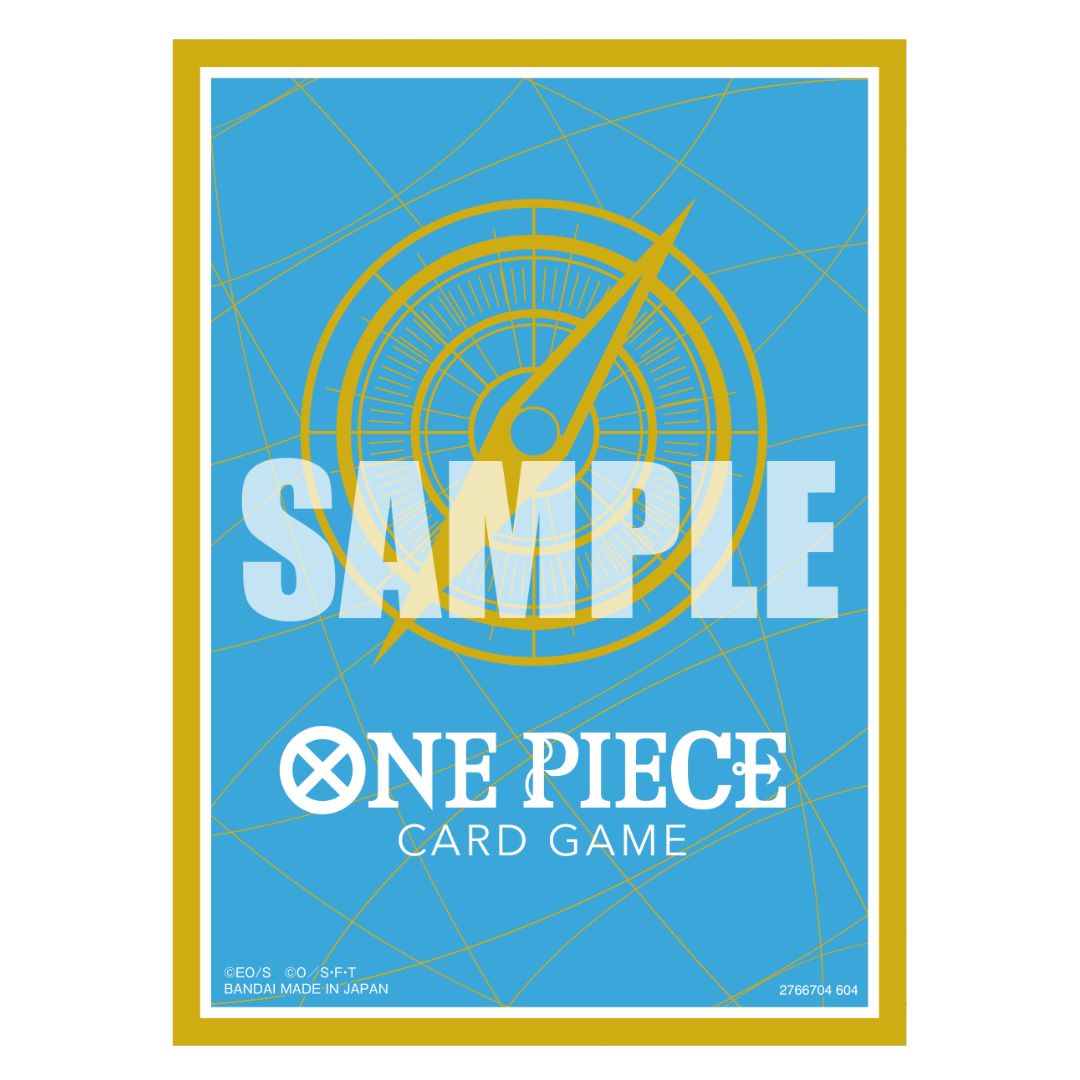 Limited Card Sleeve - Standard Blue Gold